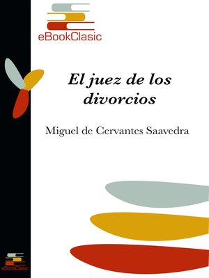 cover image of El juez de los divorcios (Anotado)